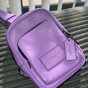 Coach Men Track Pack 14 - Purple